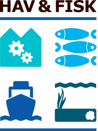 Logo for Den Europæiske Hav- og Fiskerifond
